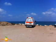 مصرع شخص "70 عاماً" غرقاً على شاطئ فريشمان 